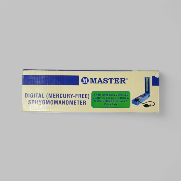 MASTER DIGITAL MERCUREY FREE SPHYGMOMANOMETER 02